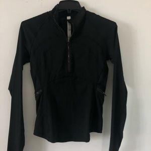 Black Lululemon Quarterzip